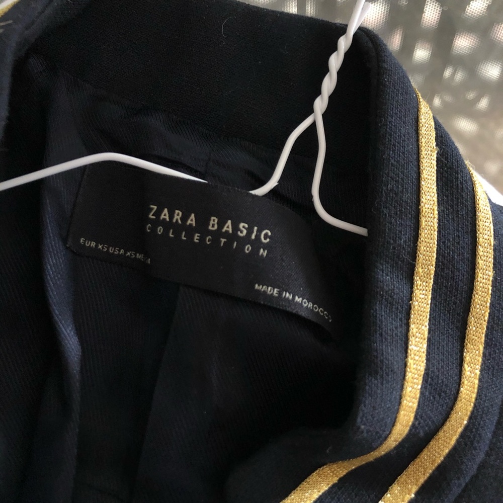 ZARA Sz XS Military Style Jacket Sweater Coat ❣️ - Picture 3 of 3